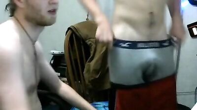 Couple Suck by Cam: Amateur Cum Shots Blond Boys!