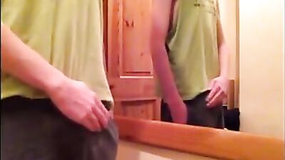 Trackpants Cum: Amateur Cum Shots Solo!