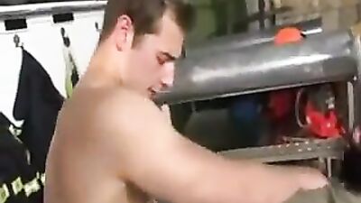 German Firefighters Hardcore Bareback Group Sex!