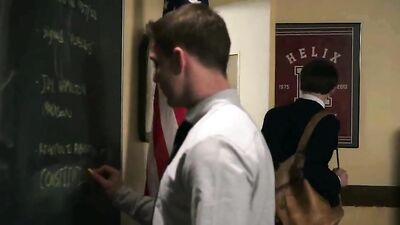 Classroom Passionate Gay Twink Porn