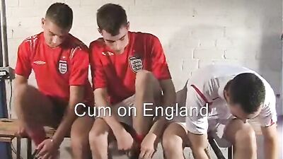 Scandalize England: Locker-room Gay Porn Three - Action Packed!