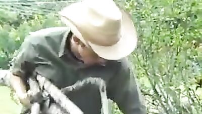 Gay Porn Farm Frenzy: Action Latino Edition