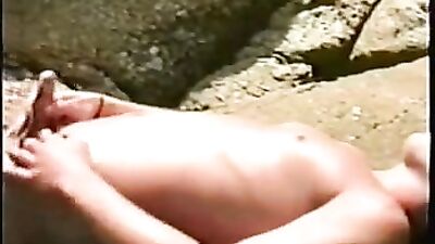 Fit Blonde Hottie Gets Off On The Beach!