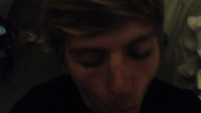 Christmas Blowjob Frenzy: Amateur Blond Twinks Go Wild!