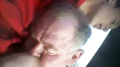 Gray; Face fucks his daddy