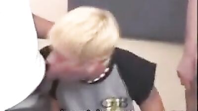 Gang Covers Kyles Initiation in Piss and Cum