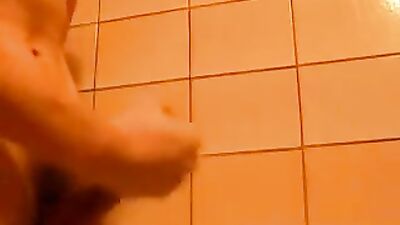 He Cums in the Bathroom: Amateur Handjobs and Cum Shots