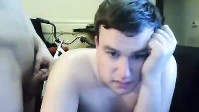 Slim Boyfriend Cums on Cam: Amateur Oral Delight