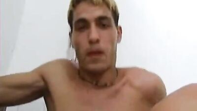 Three boys in the garage