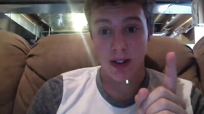 Boy cute in his comfortable couch