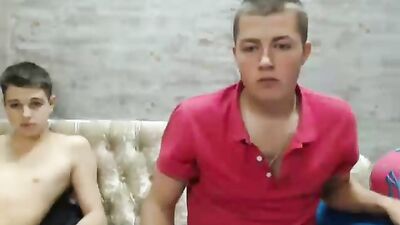 Young Alex and his Friend: Action Amateur Cum Shots!