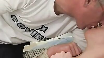 Double Daddy Twink: Blond Boys Ass Play!