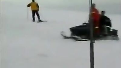 Warm Snowy Love in Winter - Bareback Cum Shots Ass Play