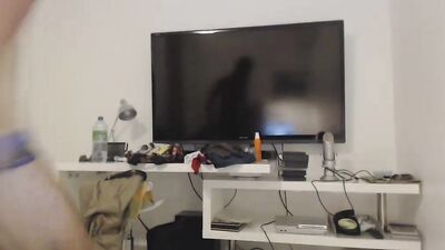 Young Amateur Twink in His Apartment Bedroom: Cum Shots and Handjobs!