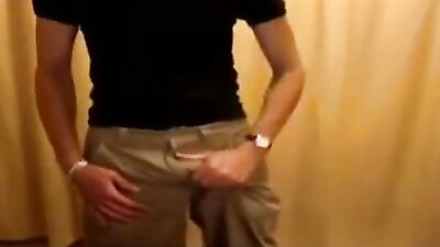 Cum-filled Undies: Amateur Cum Shots Solo Video Match!