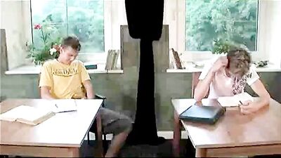 Young Twinks Caught in the Act - Classroom Hookups!