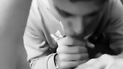 Public Toilet Oral Fixation - Cum in his mouth!