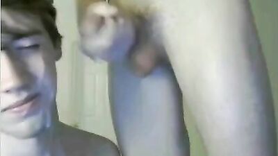 Twin Trading Facials: The Ultimate Amateur Blond Boys Porn Experience!