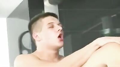 Shower Exhibitionist: Bareback Group Sex Adventure