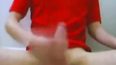 Web-Cam Boy Cum & Smooth Solo: Teen Gay Ados Excitement