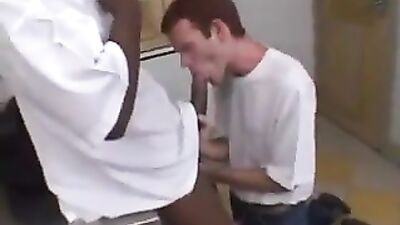 Gingers Steamy Interracial Encounter with Daddy