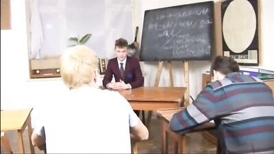 Boy Porn Class Room: No Respect for the Amateur Ass