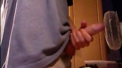 Milking Uncut Cock: Amateurs Cum Shots Solo!