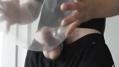 Balloon-Injection Web-Cam Solo: The Ultimate Gay Porn Experience