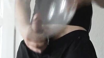 Balloon-Injection Web-Cam Solo: The Ultimate Gay Porn Experience