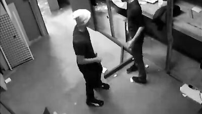 Gay Porn Workers Storeroom Sex - Security Camera Caught!