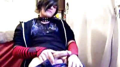 Emo Boy Web-Cam Solo: Teen Smoothies Emotional Masturbation