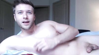 Blonde Guys Web-Cam Cum Shots: The Ultimate Solo Experience