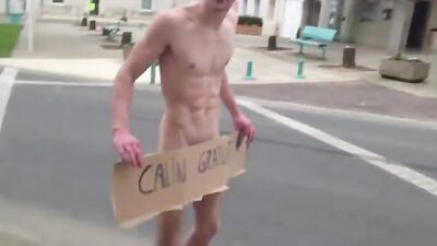 Outdoor Free Hugs Fun with Twink Amateur Public