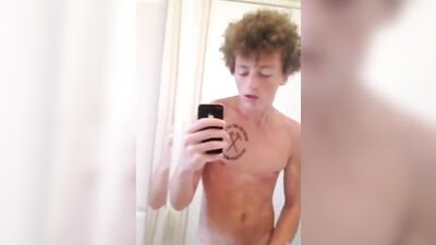 Curly blond hair twink webcam sex