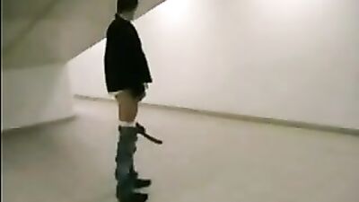 Young Boy Jizzes in Shopping Mall! Public Outdoor Amateur Jerk Sessions Exposed