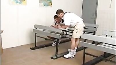 Gay Boys Study Hall: Amateurs Playing with Asses!