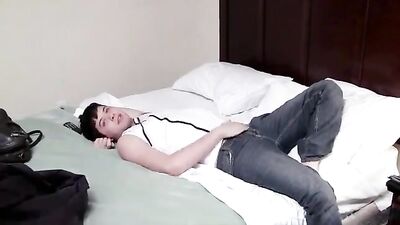Gay Twink Amateurs in Action: Anal Cum Play with Hotel Boyfriends