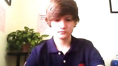 Young Web-Cam Solo Boy: Hot Cum Wank Adventure!