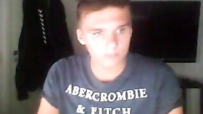 Str8 Boy Cums Again - Explosive Handjob