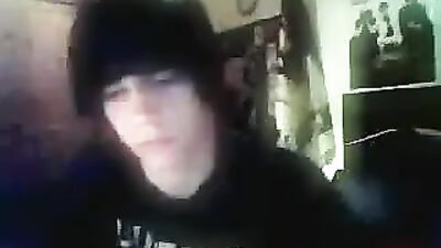 Young Emo Boy Masturbating: Amateur Cum Shots Handjob!