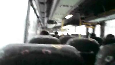 Public Transportation Amateur Cum: On The Bus With Strangers