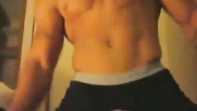 Room Mates Extended Cum Shots with Frat Boys Muscles