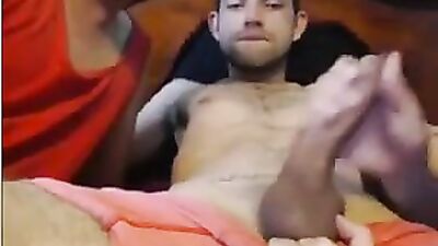 Two Dudes Giving Head To A Buddy: The Ultimate Threesome!