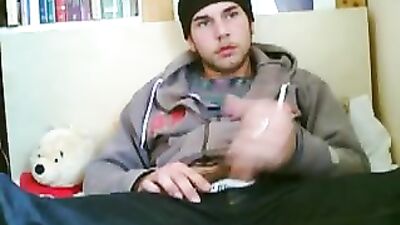 One Day Quiet Home Amateur Cum Shots Handjob Revisited