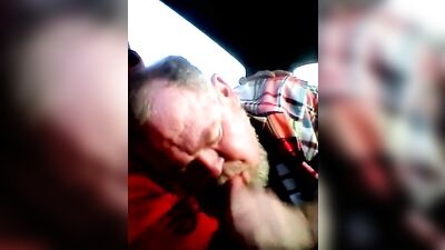 Young Mans Favorite Older Step-Dad: Amateur Oral Father and Son Sucks!