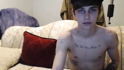 Tattooed College Boy Porn Blowjob - Gay Web-Cam Adventure!