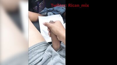 Hot Gay Amateur Car Sex with Uncut Dick