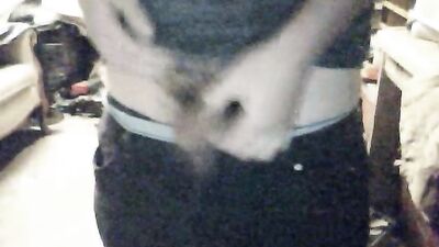 Shaking Cock Web-Cam - Big Ass Anal Show!