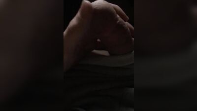 rubbing my cock under my desk ????