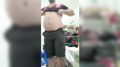 Trying on my old twink clothing